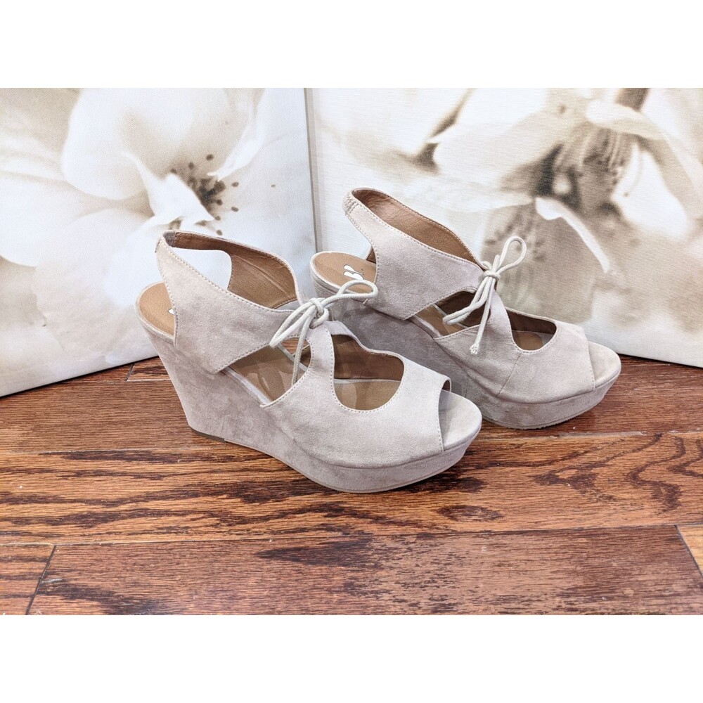BP Nordstrom Wedges Sandals Size 7